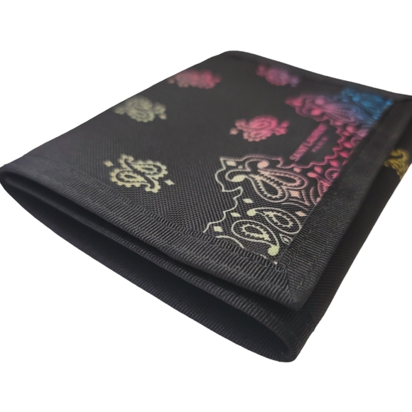 YSL Bandana Nylon Trifold Wallet - Picture 4 of 10